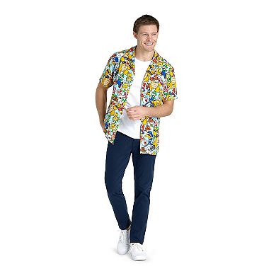 Men's OppoSuits Nintendo Bowser's Kingdom Hawaiian Shirt