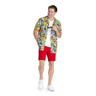 Men's OppoSuits Nintendo Bowser's Kingdom Hawaiian Shirt