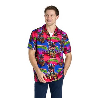 Men's OppoSuits TMNT Teenage Mutant Ninja Turtles Dude! Hawaiian Shirt