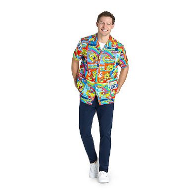Men's OppoSuits SpongeBob SquarePants Hawaiian Shirt