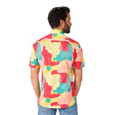 Men's OppoSuits Coral Camo Shirt