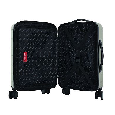 Wrangler 4-Piece Hardside Trunk Spinner Luggage Set