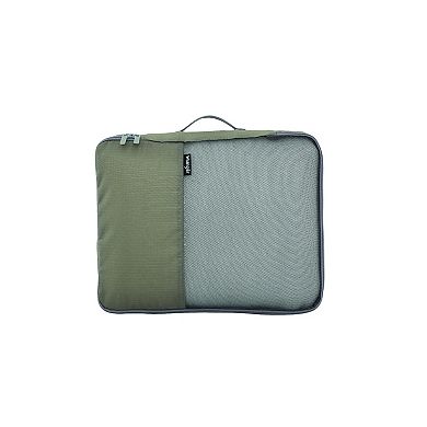 Wrangler 4-Piece Hardside Trunk Spinner Luggage Set