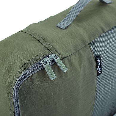 Wrangler 4-Piece Hardside Trunk Spinner Luggage Set