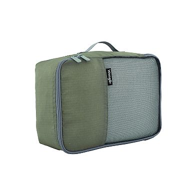 Wrangler 4-Piece Hardside Trunk Spinner Luggage Set