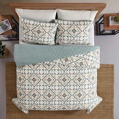 Wrangler Annie Geometric Print Quilt Set with Shams