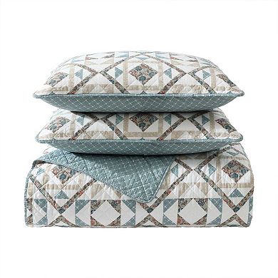 Wrangler Annie Geometric Print Quilt Set with Shams