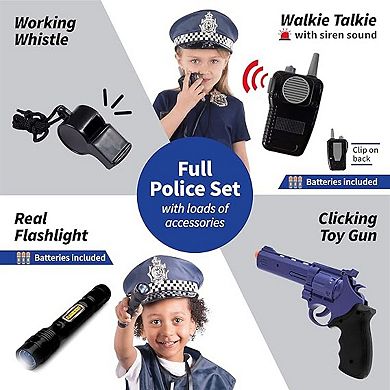 Police Dress Up Toy Set