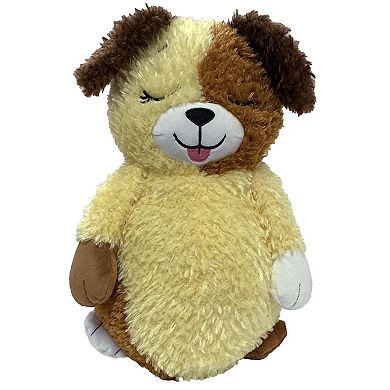 Happy Nappers Adorable Storables Dog 8 in. Character Box & 15 in. Plush Toy