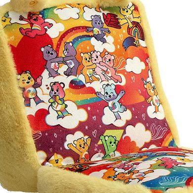 Jay@Play Happy Nappers: Care Bears Pop N' Play Cube - Funshine Bear Mushmillow Unfolds Into A Plush Pillow