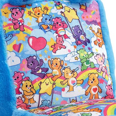Jay@Play Happy Nappers: Care Bears Pop N' Play Cube Grumpy Bear Mushmillow Unfolds Into A Plush Pillow