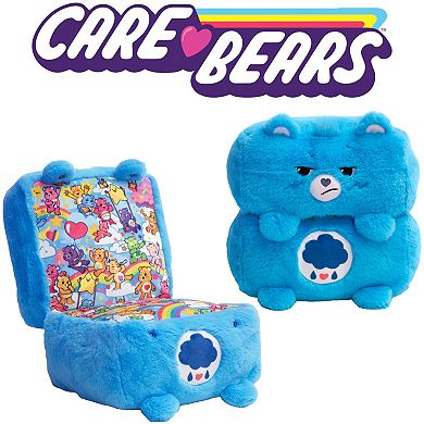Jay@Play Happy Nappers: Care Bears Pop N' Play Cube Grumpy Bear Mushmillow Unfolds Into A Plush Pillow
