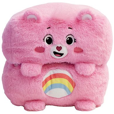 Jay@Play Happy Nappers: Care Bears Pop N' Play Cube Cheer Bear Mushmillow Unfolds Into Pillow
