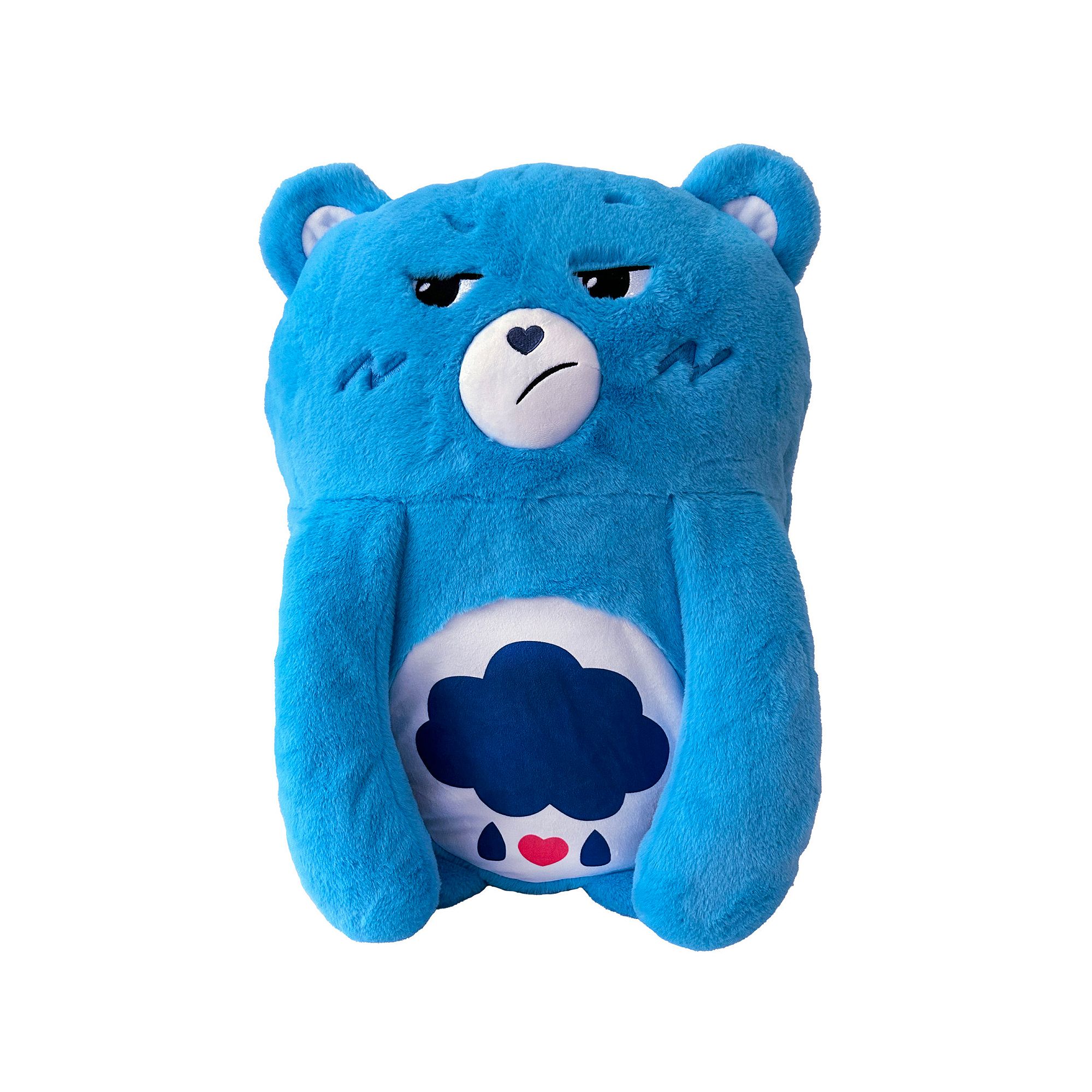 Happy Nappers Adorable Storables Grumpy Bear Pillow Pocket Pal - Plush Pill