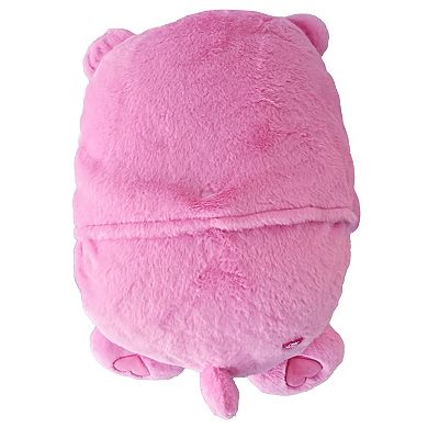 Happy Nappers Adorable Storables Cheer Bear Pillow Pocket Pal - Plush Pillow Case w/ Weighted Paws