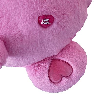 Happy Nappers Adorable Storables Cheer Bear Pillow Pocket Pal - Plush Pillow Case w/ Weighted Paws