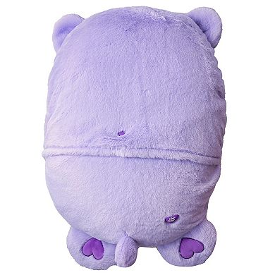 Happy Nappers Adorable Storables Share Bear Pillow Pocket Pal - Plush Pillow Case w/ Weighted Paws
