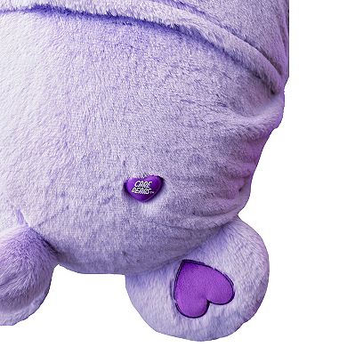 Happy Nappers Adorable Storables Share Bear Pillow Pocket Pal - Plush Pillow Case w/ Weighted Paws