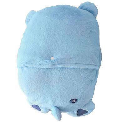 Happy Nappers Adorable Storables Bedtime Bear Pillow Pocket Pal - Plush Pillow Case w/ Weighted Paws