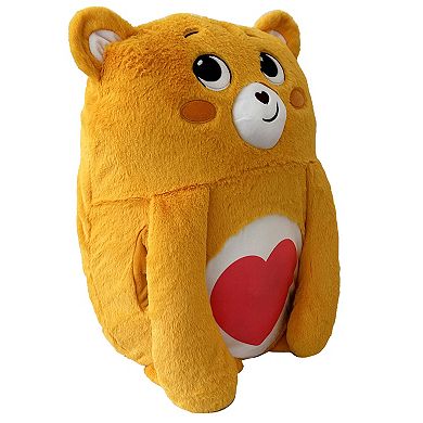 Happy Nappers Adorable Storables Tenderheart Bear Pillow Pocket Pal - Plush Pillow Case w/ Weighted Paws