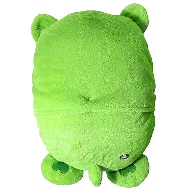 Happy Nappers Adorable Storables Good Luck Bear Pillow Pocket Pal - Plush Pillow Case w/ Weighted Paws