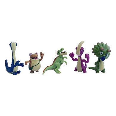 Jay@Play Gigantosaurus: Mighty Friends 5-Pack Mini Dino Action Figure Set
