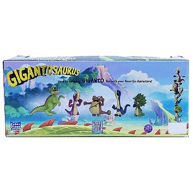 Jay@Play Gigantosaurus: Mighty Friends 5-Pack Mini Dino Action Figure Set