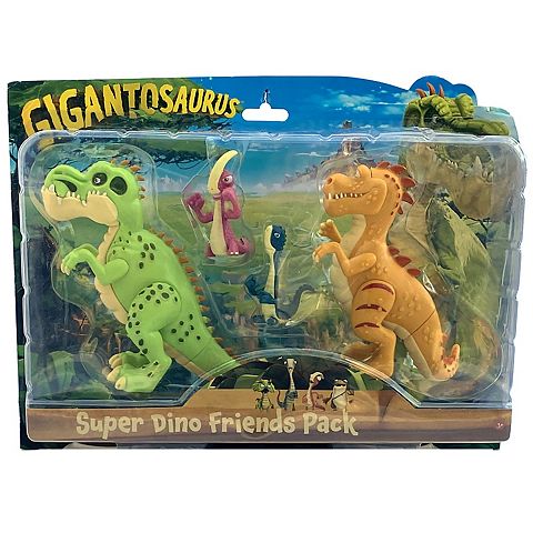 Детские фигурки Jay at Play Gigantosaurus: Super Dino Friends 4 pk Action Figures