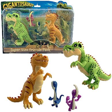 Jay at Play Gigantosaurus: Super Dino Friends 4-pk. Action Figures