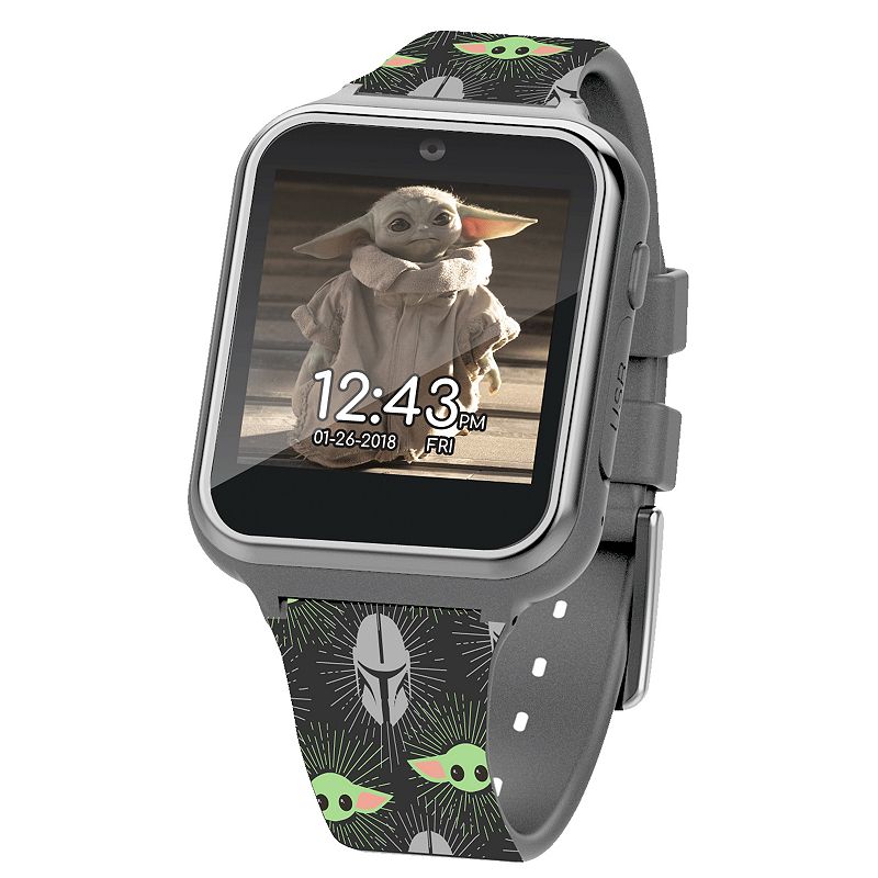 Star Wars The Mandalorian Kids' Smart Watch, Black