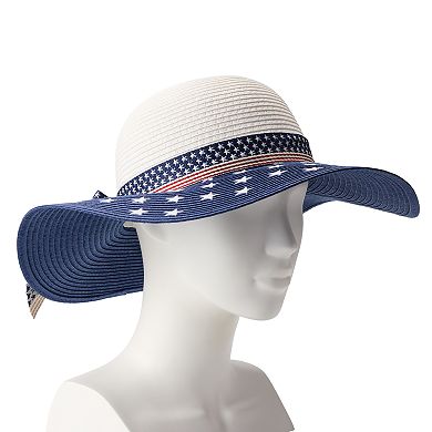Women's Collection XIIX Stars And Stripes Floppy Hat