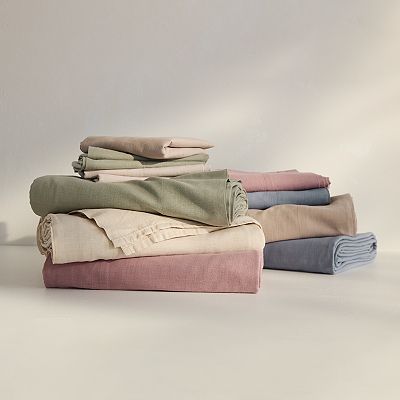 Miryana Washed Organic Cotton Sheet Set