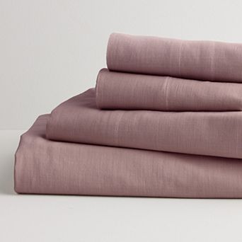 Miryana Washed Organic Cotton Sheet Set or Pillowcases