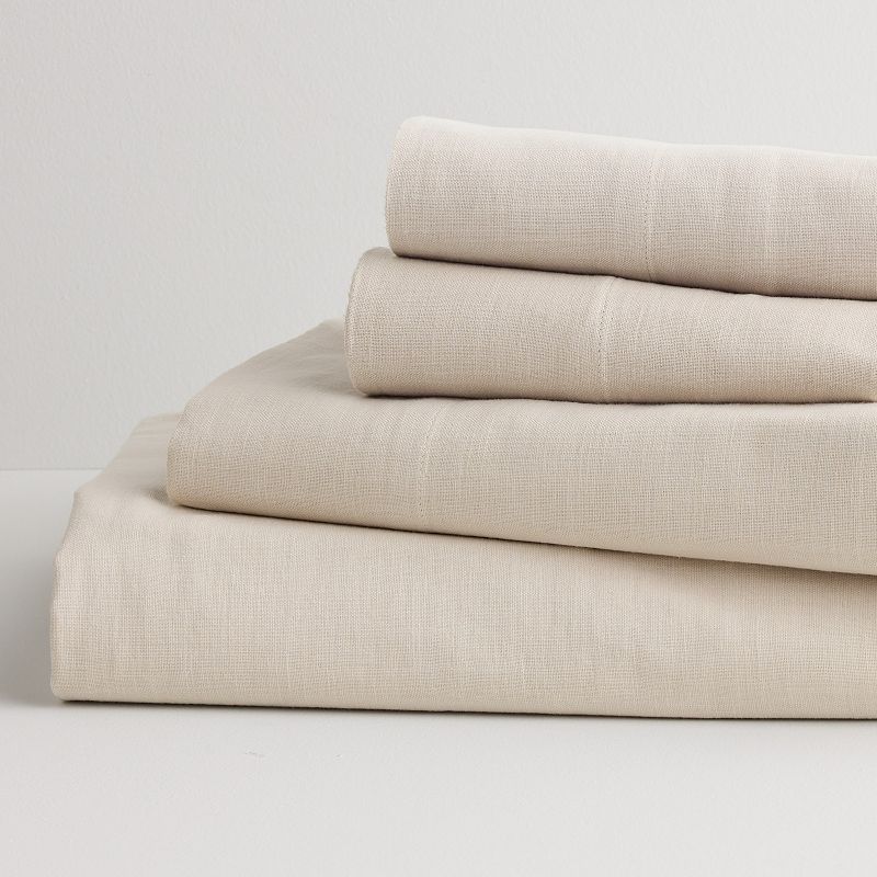 Miryana Organic Sheet Set, Natural