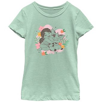 Disney's Moana 2 Simea And Pua Hugging Girls 7-16 Graphic Tee
