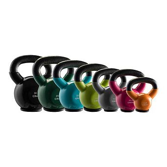 Bintiva Kettle Bell Set - 5lb, 10lb, 12lb, 15lb, 20lb, 25lb, 30lb