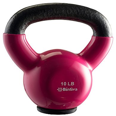 Bintiva Kettle Bell Set - 5lb, 10lb, 12lb, 15lb, 20lb, 25lb, 30lb