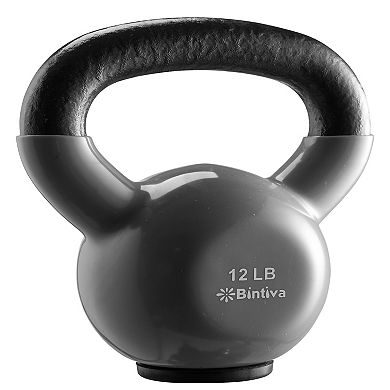 Bintiva Kettle Bell Set - 5lb, 10lb, 12lb, 15lb, 20lb, 25lb, 30lb