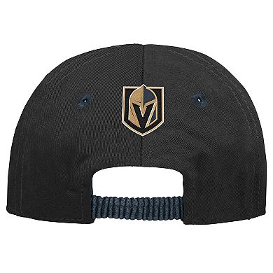 Infant Black Vegas Golden Knights My First Tail Sweep Slouch Flex Hat