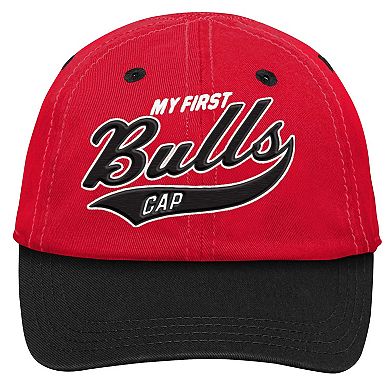 Infant Red Chicago Bulls My First Tail Sweep Slouch Flex��Hat