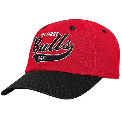 Infant Red Chicago Bulls My First Tail Sweep Slouch Flex��Hat