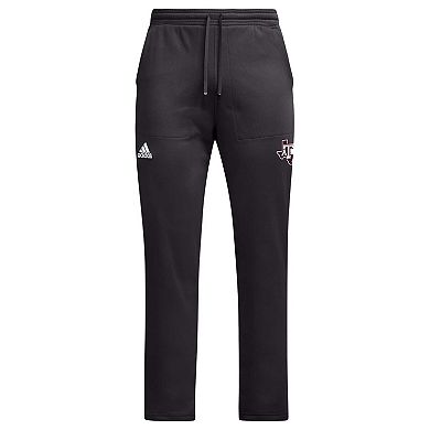 Men's adidas Black Texas A&M Aggies Open Hem AEROREADY Pants