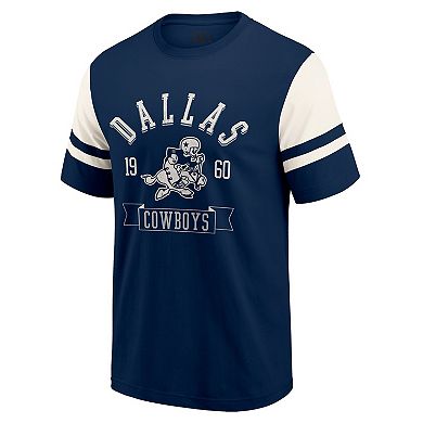 Men's Darius Rucker Collection by Fanatics Navy Dallas Cowboys Throwback T-Shirt