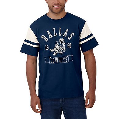 Men's Darius Rucker Collection by Fanatics Navy Dallas Cowboys Throwback T-Shirt