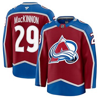 Men's Fanatics Nathan MacKinnon Burgundy Colorado Avalanche Home Premium Jersey