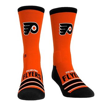 Unisex Rock Em Socks Philadelphia Flyers Gametime Stripe Crew Socks