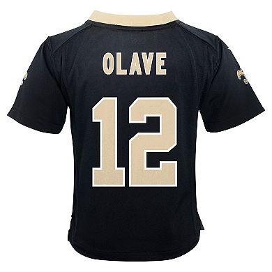 Preschool Nike Chris Olave Black New Orleans Saints Player Game Jersey
