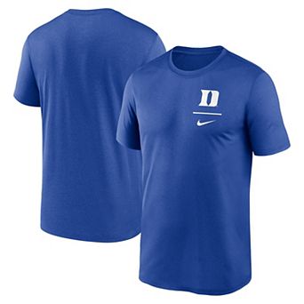 Men's Nike Royal Duke Blue Devils Alternate Logo Lockup Legend Performance T-Shirt