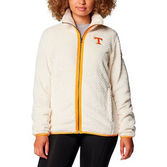 Women's Columbia Cream Tennessee Volunteers Fireside II Sherpa Full-Zip Jacket