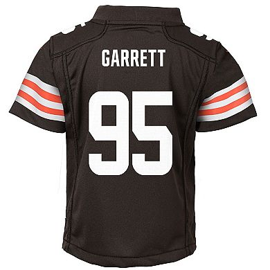 Preschool Nike Myles Garrett Brown Cleveland Browns Player Game Jersey